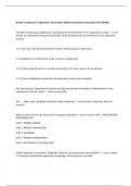 OCANZ Competency in Optometry Examination Written Examination Preparation questions and 100&percnt; correct answers