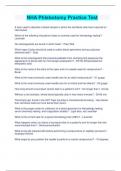 NHA Phlebotomy Practice Test