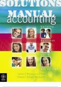 SOLUTIONS MANUAL for Accounting: Building Business Skills, 4th Edition Carlon, Mladenovic-McAlpine, Palm, Kimmel, Kieso, Weygandt. ISBN: 9780730301103. (All 18 Chapters)