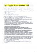 RBT Practice Exam2 Solutions 2023 