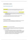 Keuzevak Sociale psychologie samenvatting &plus; opdrachten lesweek 1 t&sol;m 6 &lpar;cijfer 8&rpar; HBO verpleegkunde