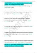 NASM &lpar;YES&rpar; Final exam Questions and Answers Latest Update 2023 &lpar;Assured Success&rpar; 60 Qs