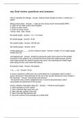 npc final review questions and answers