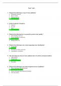 BIO 220 Topic 7 Complete Discussions Assignment and Quiz Grand Canyon