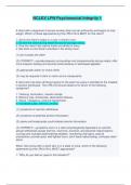 NCLEX LPN PSYCHOSOCIAL INTEGRITY 1-4 PACKAGE