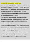  WGU C165 Integrated Physical Science Section 1 Test  Exam Questions and Answers &lpar;2022&sol;2023&rpar; &lpar;100&percnt; Verified Answers by Expert&rpar;