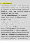 WGU C211 Study Guide & Terms COMPLETE Questions and Answers Latest &lpar;2023 &sol; 2024&rpar; &lpar;Verified Answers&rpar;