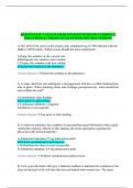 HESI PN EXIT V3 EXAM 140 QUESTIONS WITH 100&percnt; CORRECT SOLUTIONS&sol;A&plus; GRADE GUARANTEED 2023-2024 VERSION