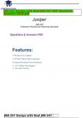 JN0-347 Dumps with Real JN0-347 PDF Questions Answers 2018&period;pdf