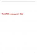 TMS3708 Assignment 2 Semester 1 2023