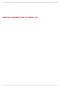 MRL3701 ASSIGNMENT 2 OF SEMESTER 1 2023