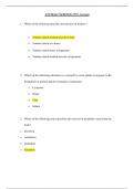 ATI TEAS 7 SCIENCE EXAM LATEST UPDATE 2023 QUESTIONS & ANSWERS