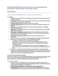 Samenvatting 'Handboek Nederlands als tweede taal in het volswassenenonderwijs'
