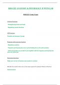 Comp Exam - BIOS252 &sol; BIOS 252 &lpar;Latest 2023 &sol; 2024&rpar; &colon; Anatomy And Physiology II With Lab - Chamberlain