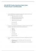 NCLEX-PN Practice Questions Exam Cram: Practice Exam 3 and Rationales