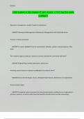 CPRP PARKS & REC EXAM STUDY GUIDE 1 TEST RATED 100&percnt; CORRECT