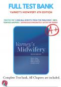 Test Banks For Varney’s Midwifery 6th Edition by King, 9781284160215, Chapter 1-38 Complete Guide