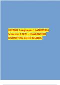 HSY2602 Assignment 1 &lpar;ANSWERS&rpar; Semester 2 2023 - GUARANTEED DISTINCTION GOOD GRADES&period; 