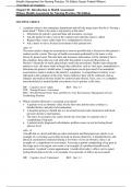 Health Assessment for Nursing Practice 7th Edition Susan Fickertt Wilson (Test Bank Latest Edition 2023-24)