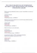 WGU D220 EXAM&comma;WGU D096