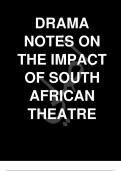 The astonishing Impact of South African Theatre