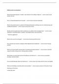 PANCE practice test Questions and 100&percnt; correct answers