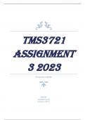 TMS3721 Assignment 3 2023 
