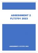 FLT3701 ASSIGNMENT 2 2023