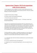 Ignatavicius Chapter 18 (Evolve)questions with correct answers