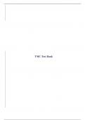 TMC Test Bank 1001 Practice Questions And Answers&lpar; With Complete Solution Rated A&rpar;