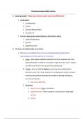 Summary -  Professional Responsibility Exam Outline