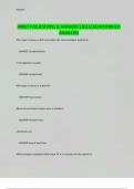 ABRET IVQUESTIONS & ANSWERS &lpar;2023&sol;2024&rpar;&lpar;VERIFIED ANSWERS&rpar;