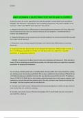 ANCC DOMAIN 3 QUESTIONS TEST RATED 100 &percnt; CORRECT