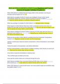 ALTIMA CERTIFICATION Exam Practice Questions and Correct Answers &vert; Complete Solution &lpar;Latest Update Graded A&plus;&rpar;