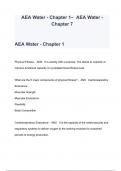 AEA Water - Chapter 1–  AEA Water - Chapter 7 ALL BUNLED HERE !! 2023 
