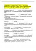 US HISTORY REGENTS REVIEW (The Most Essential And Often Asked Terms And Supreme Court Cases On The NYS US History Regents)