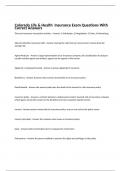 Colorado Life & Health Insurance Exam Bundle 