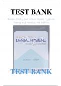 Bowen: Darby and Walsh Dental Hygiene: Theory and Practice, 5th Edition Contents Part 1: Conceptual Foundations  1. The Dental Hygiene Profession  2. Dental Hygiene Metaparadigm Concepts and Conceptual Models  3. Evidenced-Based Decision Making  4. Commun