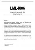 LML4806 Assignment 2 Semester 2 - 2023