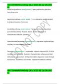 ANCC PMHNP Exam Prep Q&As 2023 &lpar;80 Qs&rpar; GRADED A&plus;