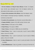 Missouri POST Test - 2023 Questions and Answers 2023 &lpar;Verified Answers by Expert&rpar;