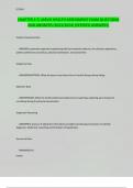 CHAPTER 1-5&colon; JARVIS HEALTH ASSESSMENT EXAM QUESTIONS AND ANSWERS &lpar;2023&sol;2024&rpar; &lpar;VERIFIED ANSWERS&rpar;