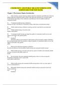 COMMUNITY AND PUBLIC HEALTH NURSING 10TH EDITION RECTOR TEST BANK