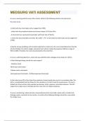 MEDSURG VATI ASSESSMENT &vert; Questions with 100&percnt; correct Answers &vert; Verified