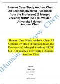 i Human Case Study Andrew Chen All Sections Involved &lpar;Feedback from the Professor&rpar; &lpar;2 Merged Version&rpar; NRNP 6541 C8 Walden University i Human&colon; Andrew Chen