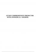  ATI RN Comprehensive Predictor With Answers (A+ Graded).