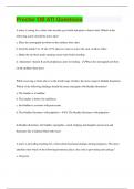 Bundle for OB ATI Exams Compilation &vert; Verified &vert; Guaranteed Success