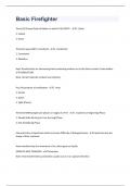 Basic Firefighter Questions And Answers