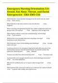Emergency Nursing Orientation 3.0: Dental, Ear, Nose, Throat, and Facial Emergencies - ENA-ENO-C33