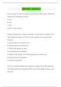 OB ATI - Exam 2  &vert; 85 Questions with 100&percnt; Correct Answers &vert; Updated and Verified &vert; 33 Pages